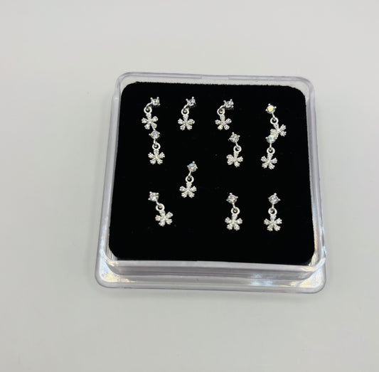 Percing argenté